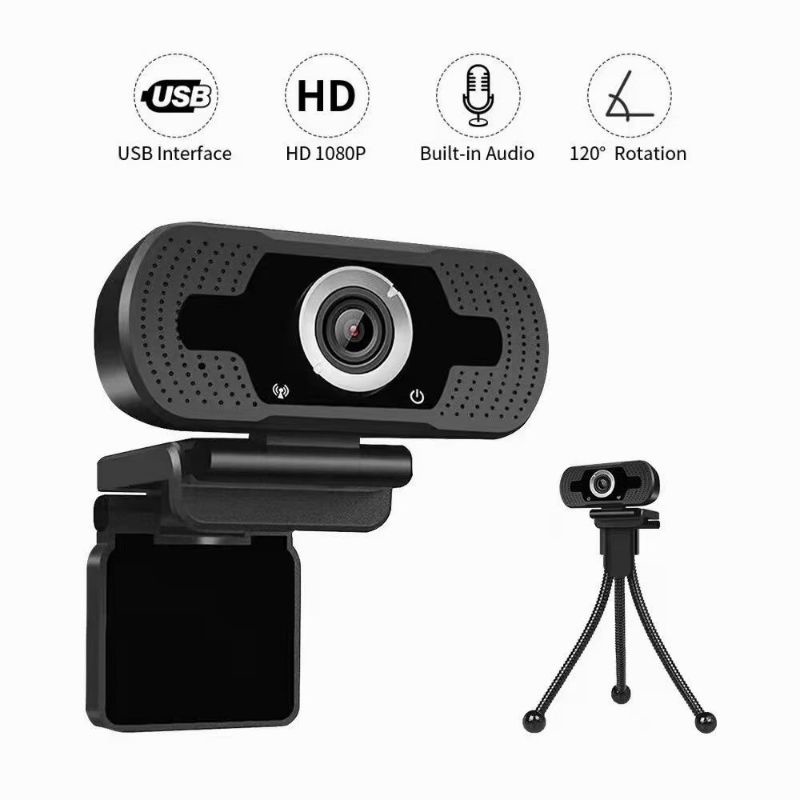 1080P HD 4K Wide Angle USB Webcam with Microphone Web Cam For
