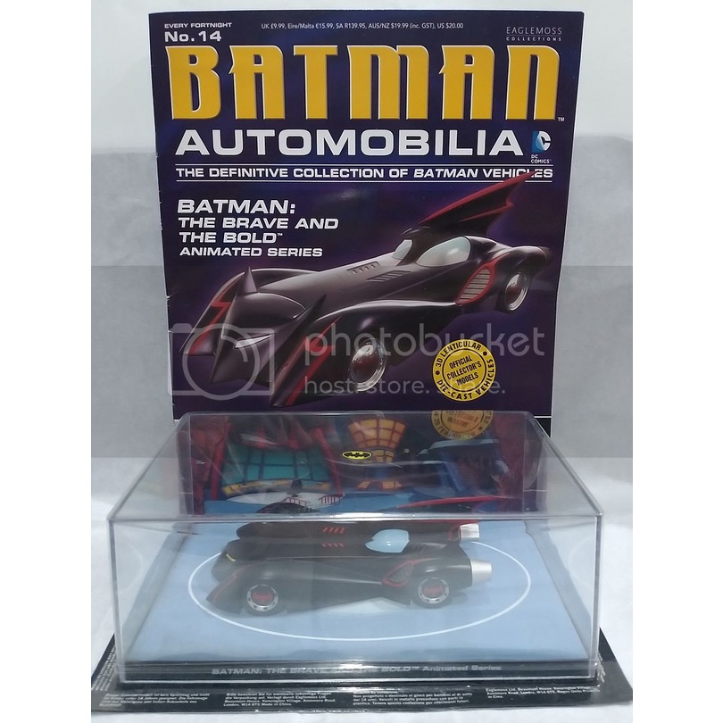 Batman Automobilia issue 14 from The Brave and The Bold Animated Series