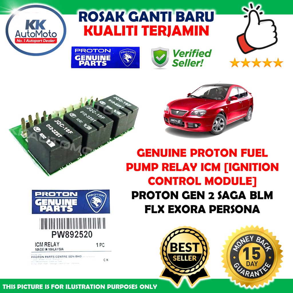 Proton Gen2 Saga BLM FLX Exora Persona Genuine Original Proton Fuel