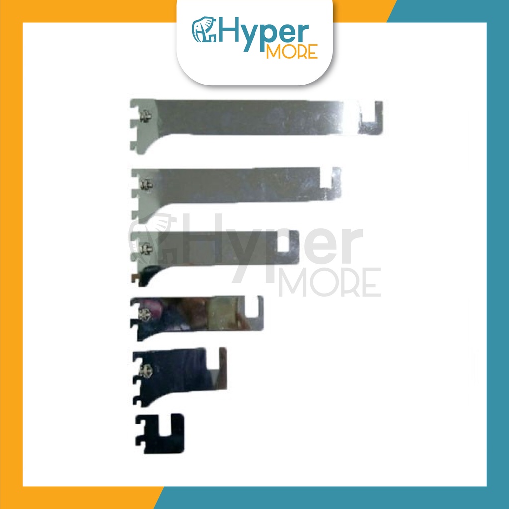 [Ready Stock] 3B Bracket Chrome Steel AA Upright Bracket for Square Bar