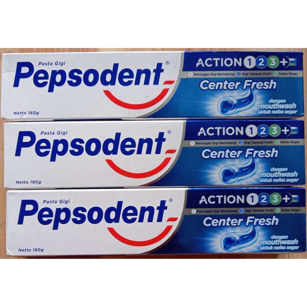 Pepsodent Center Fresh Toothpaste 160g Shopee Malaysia