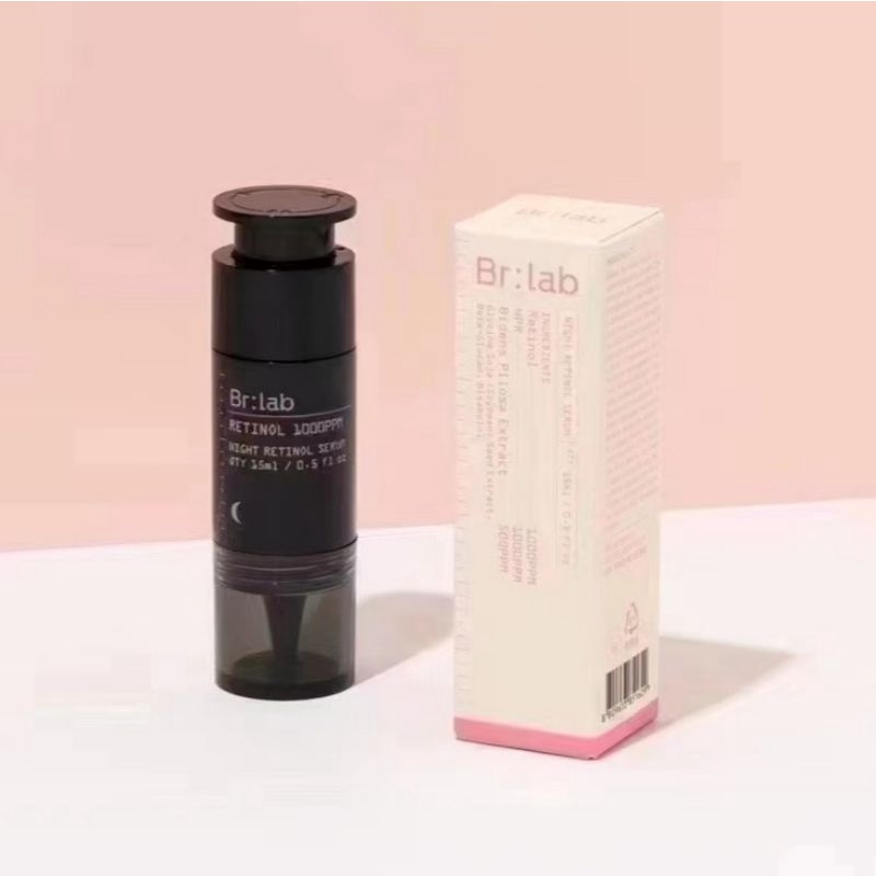 韓国　レチノール美容液　Br:lab NIGHT RETINOL SERUM 🛌💤Br:lab 晚安精华Night Retinol Serum 1000ppm 15ml | Shopee Malaysia