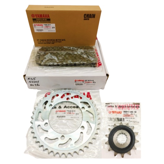 Yamaha R25 Set Sprocket + Chain Kit Rantai | Shopee Malaysia