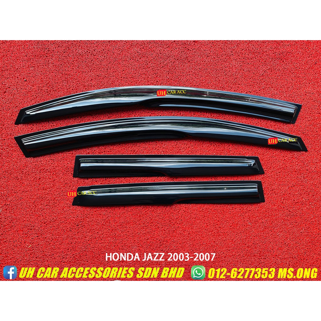 Honda Jazz Gd 20032007 Mugen Door Sun Visor Air Press Window Visor