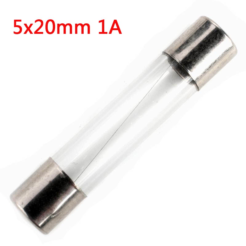 Ready Stock 1pcs5x20mm 1a 1amp 250v Quick Blow Glass Fuses Shopee