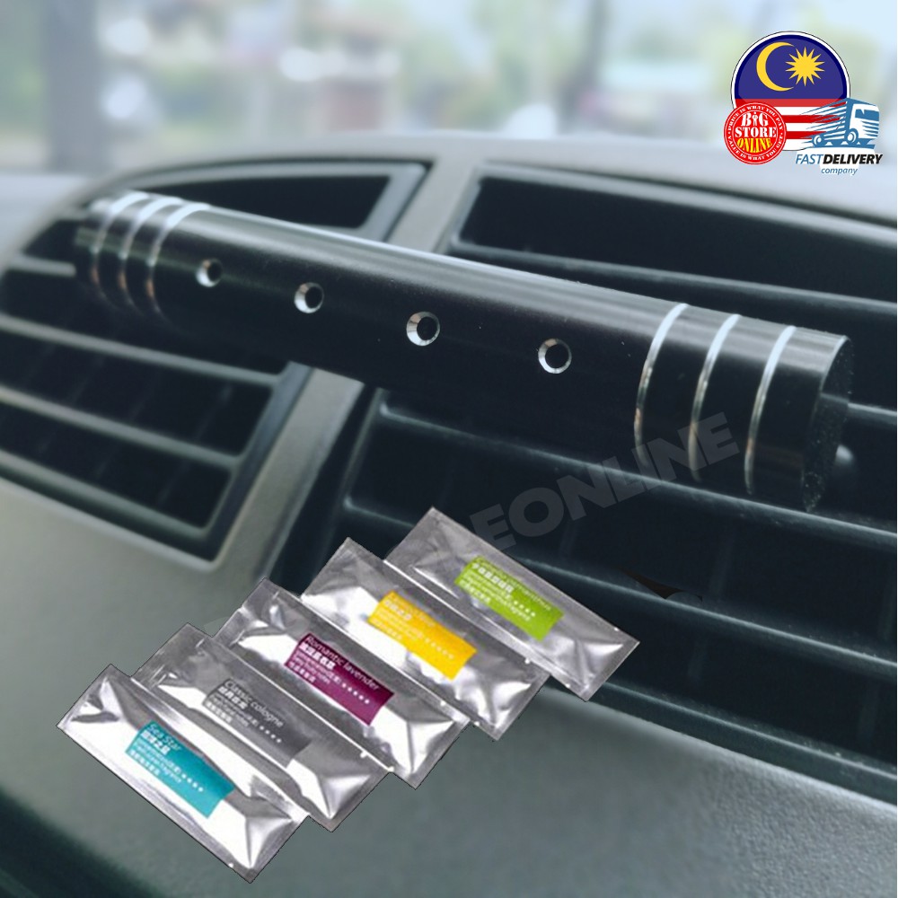 Car Perfume Air Vent Clip Air Freshener Aromatherapy Aircond airvent