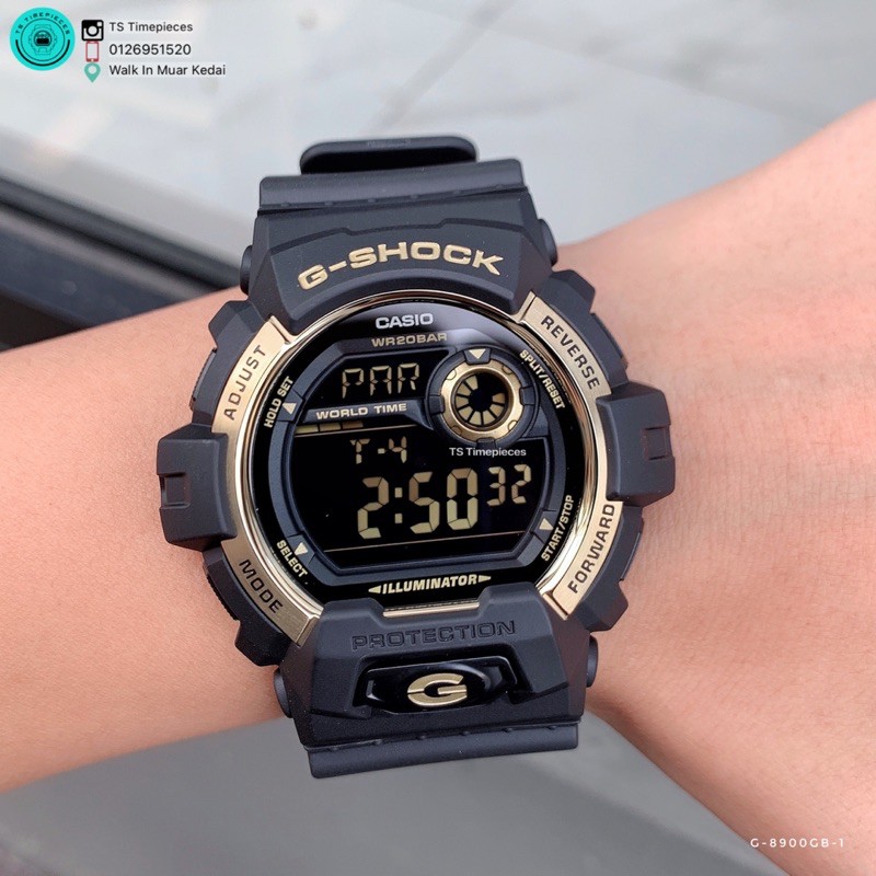 G SHOCK G-8900GB-1 / G-8900GB / G-8900 / GR-8900A-1 / GR-8900A