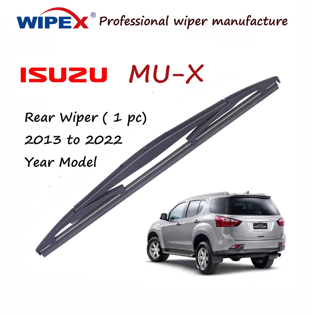 (original Rear) ISUZU MUX 12B Rear Wiper Blade for 2013 to 2022 MU-X ...