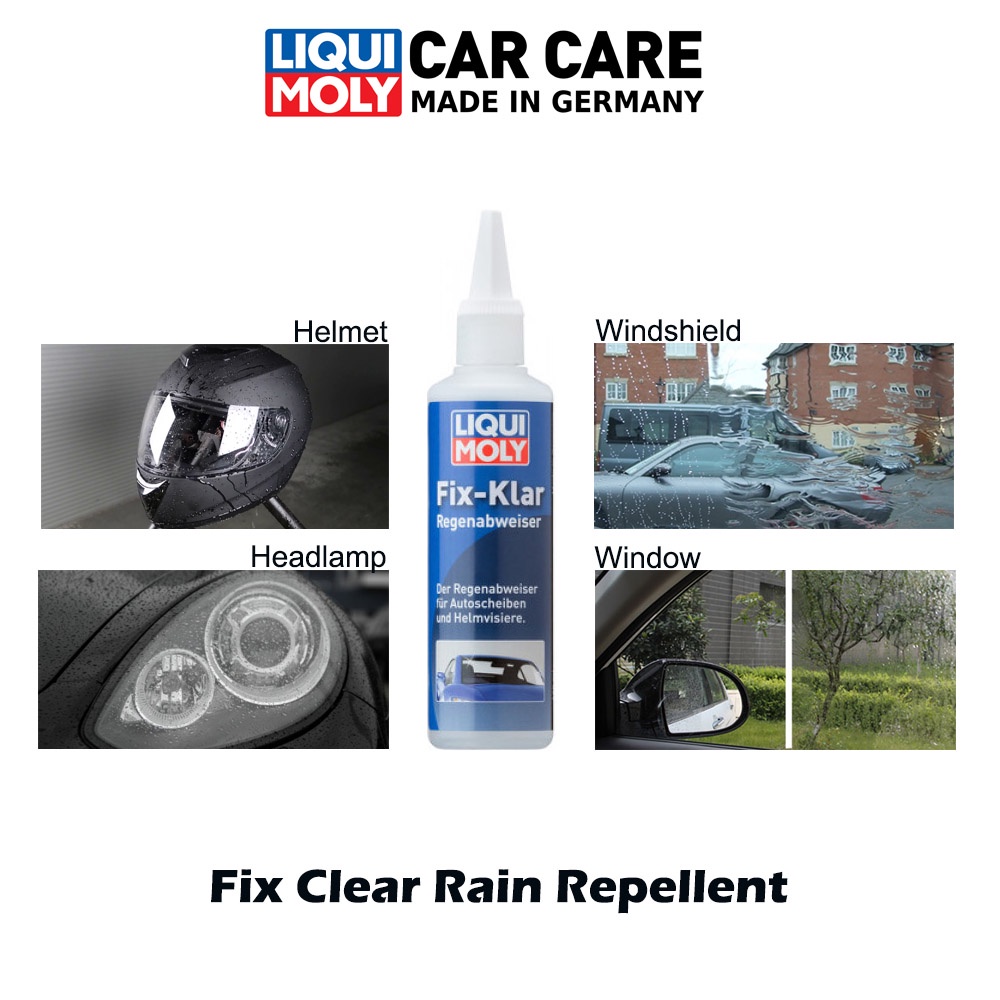 LIQUI MOLY Fix Clear Rain Repellent (125ml) | Shopee Malaysia