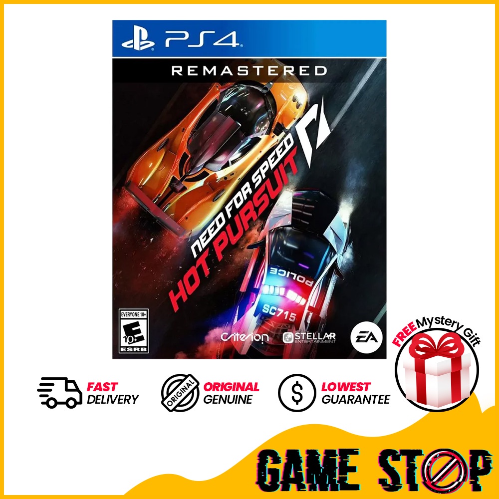 Ps4 Need For Speed Hot Pursuit Remastered English Version Shopee