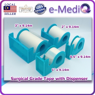 3M MICROPORE Paper Surgical Tape With Dispenser 1x10Yds White Eyelash  Extension -TWO- 1535-1 - A+Elite Medical Products Inc.