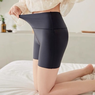 Plus Size Double-layer Safety Pants With Lace Shielding Anti-embarrassing  Ice Silk Compartment Women's Shorts Anti-glare Leggings M6F0 