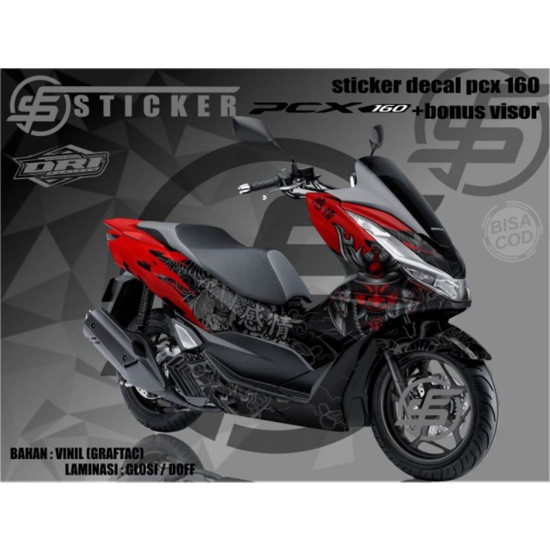 Decal sticker Honda pcx 160 full body striping decal pcx | Shopee Malaysia