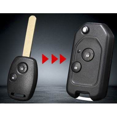 Honda Car Key Case Modify Flip Key Foldable Keyblade (2 buttons/3 ...