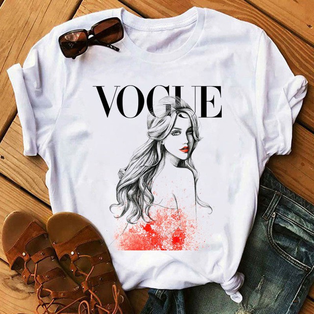 Vogue t shirt hot sale