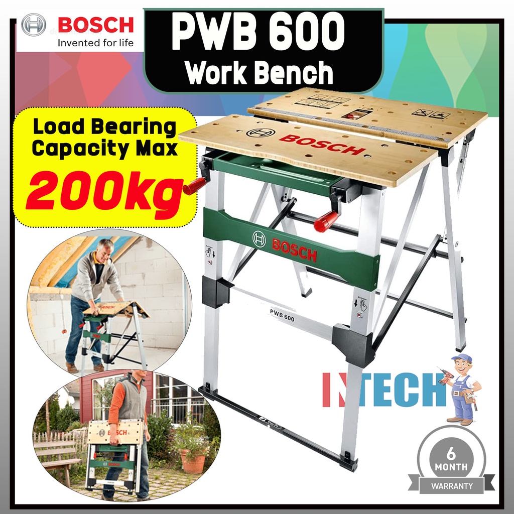 BOSCH PWB600 / PWB 600 WORK BENCH 0603B05200 ( MAX LOAD CAPACITY 200KG ...