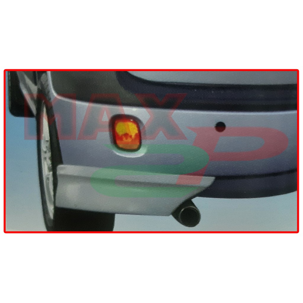 Hyundai Atos '05 & Above OE Style Rear Back Skirt Lower Lip Spoiler ...