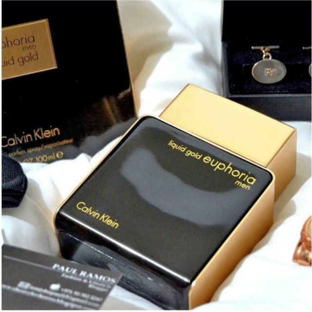 Euphoria Liquid Gold By Calvin Klein Perfume For Men 100ml Shopee Malaysia