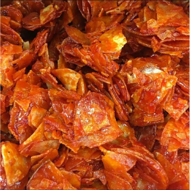 Kerepek Ubi Pedas Basah Kerepek Ubi Sambal 500g Dan 1kg Shopee Malaysia