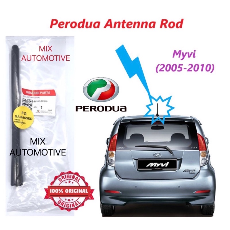 100 Original Perodua MYVI Antenna Myvi 2005 2010 86332BZ010 MYVI