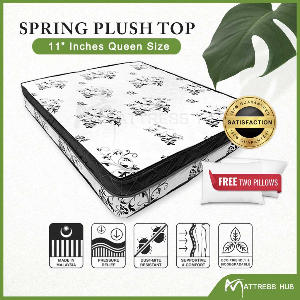 ( Free Shipping ) Synthetic Latex TOP Spring Mattress King / Queen/Super Single/Single Size