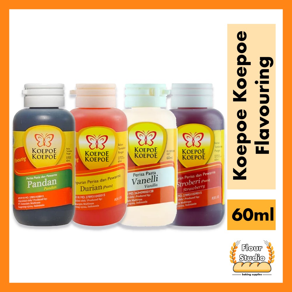 Koepoe Koepoe Food Flavouring, Halal Food Flavouring 60ml Shopee Malaysia