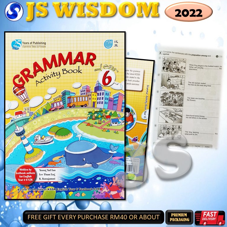 PAN AISA Grammar Activity Book YEAR 6 SJK (KSSR) Shopee Malaysia