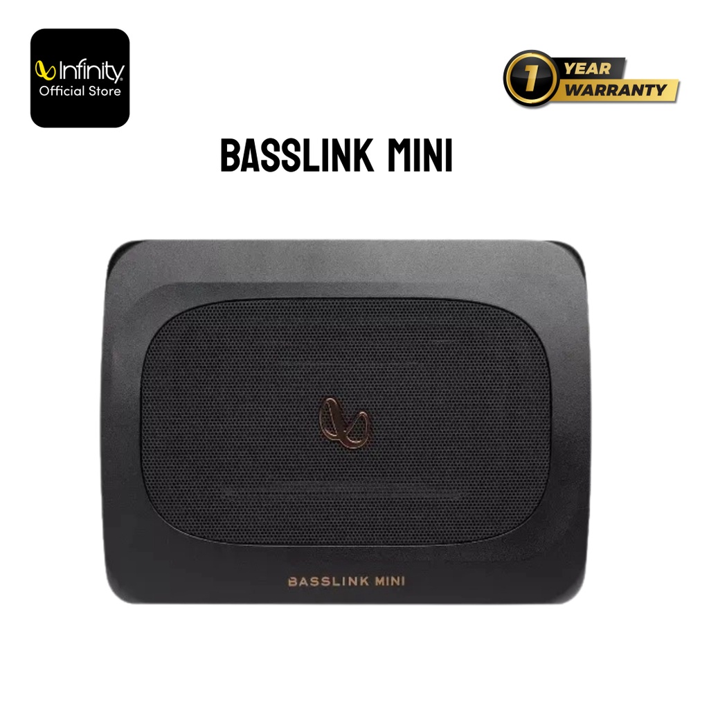 Infinity Basslink Mini Compact Under-Seat Subwoofer With Class D ...