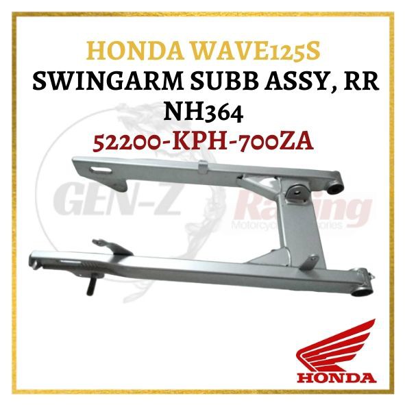 Honda Wave 125S Swing Arm Sub Assy, RR NH364 (Original) WAVE125