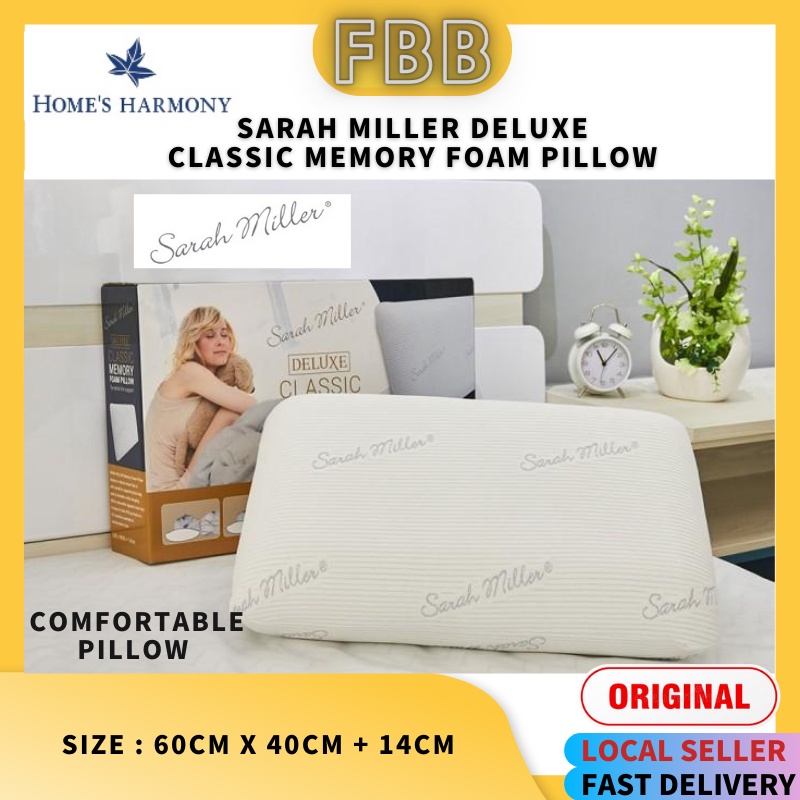 Sleep harmony store contour deluxe pillow