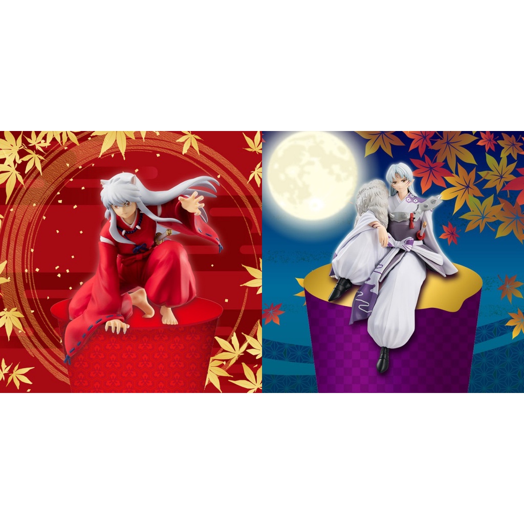 READY STOCK Furyu Inuyasha Noodle Stopper Figure Inuyasha & Sesshomaru ...