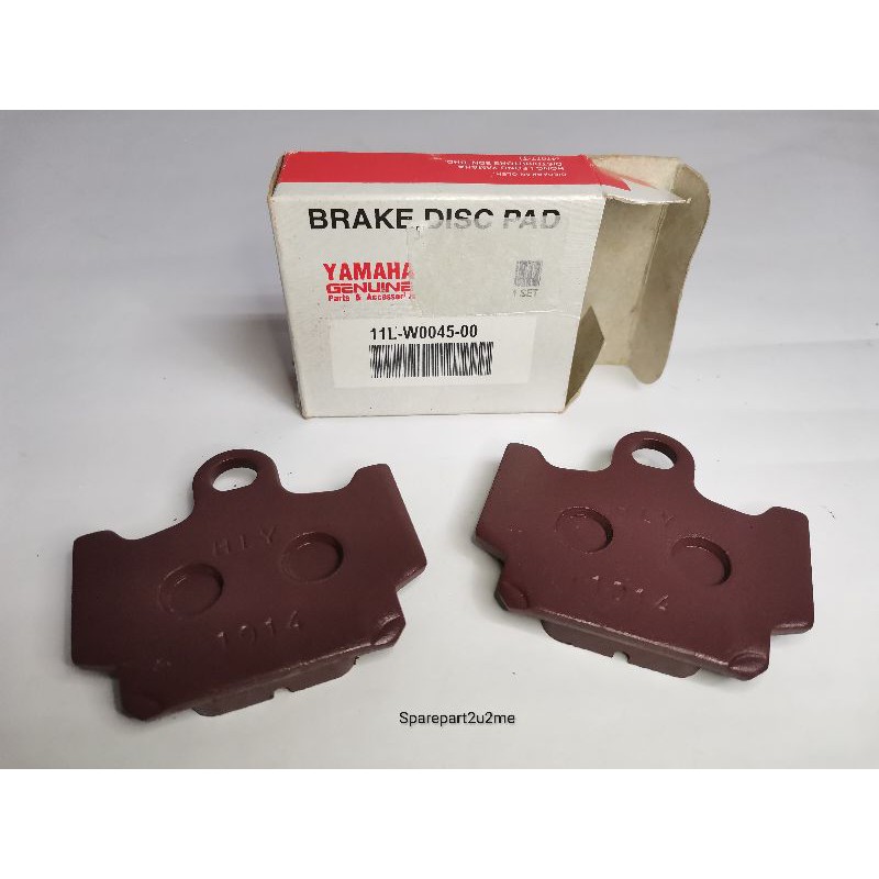 Antik: YAMAHA RXZ Brake Disc Pad (100% Original) (Made in MALAYSIA ...