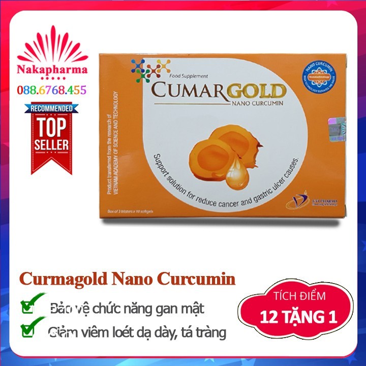 OXY Cumargold Nano Curcumin Supports Stomach Ulcer Healing, Increases Resistance, And