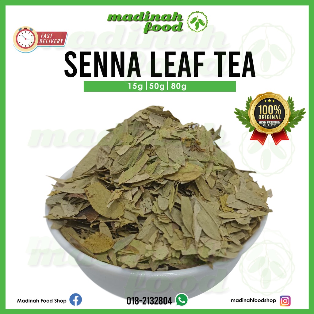 SENNA LEAF TEA/TEH SENNA 15g/50g/80g MURAH!! 🔥👍 | Shopee Malaysia