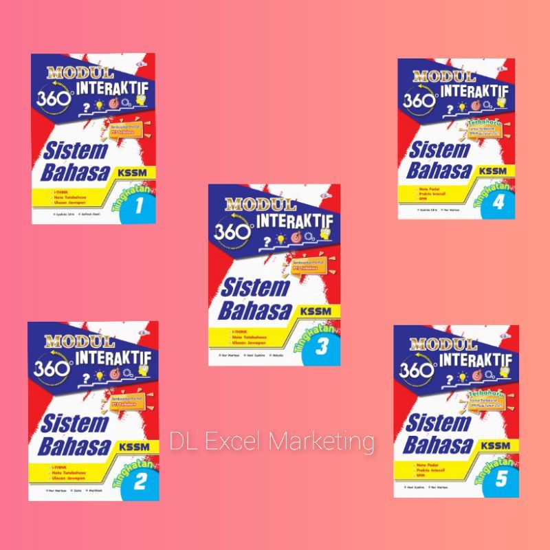 Modul 360 Interaktif Sistem Bahasa Tingkatan 1 2 3 4 5 | Shopee Malaysia