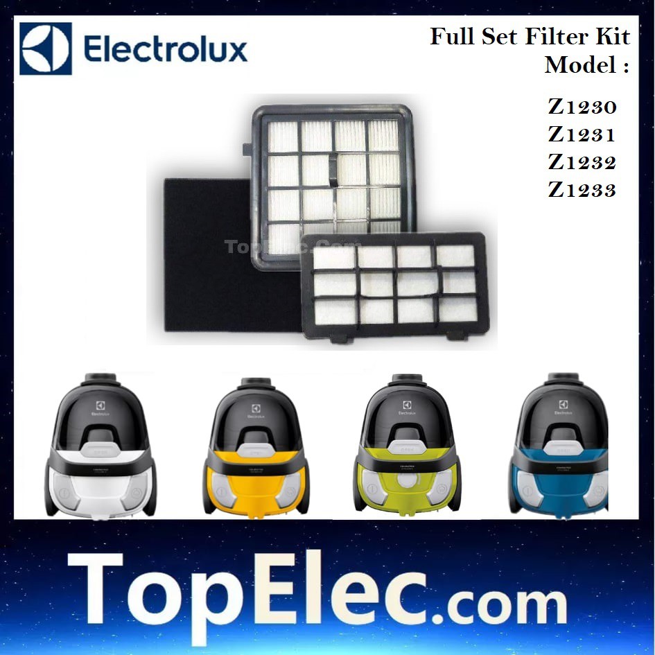 ORIGINAL FULL SET Electrolux vacuum hepa filter COMPACTGO CYCLONE