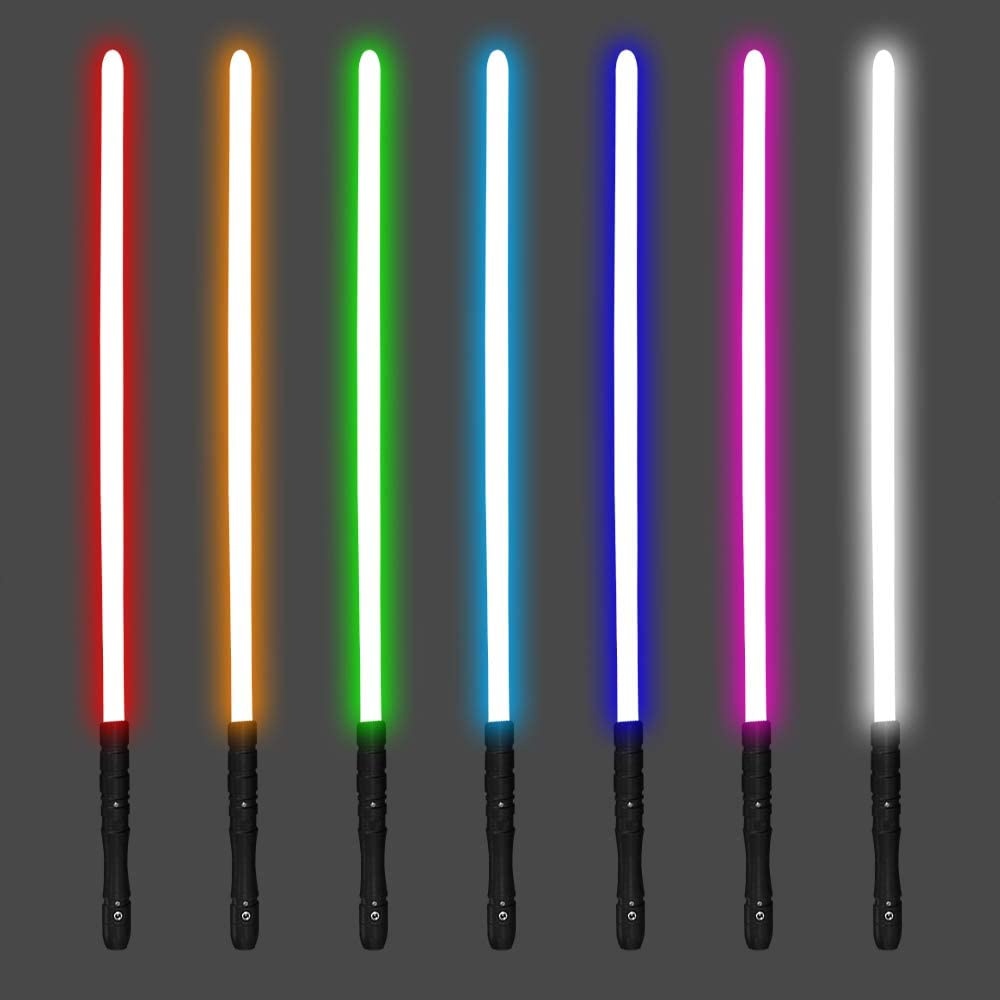 YDD Jedi Sith LED Light Saber, Force FX Heavy Dueling, Rechargeable ...