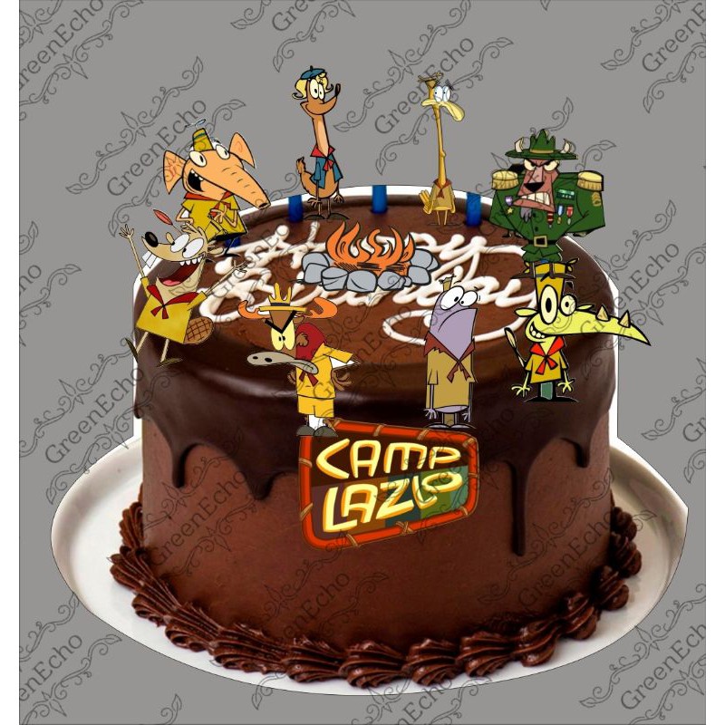 lazlo camp cake topper (1set) | Shopee Malaysia