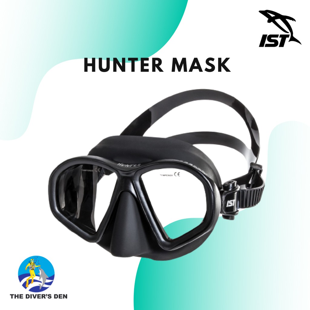 IST Hunter Diving Mask ( Free Diving ) Shopee Malaysia