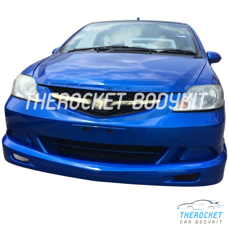 READY STOK!!! Honda City 20052007 Mugen V2 Full Skirt With Spoiler