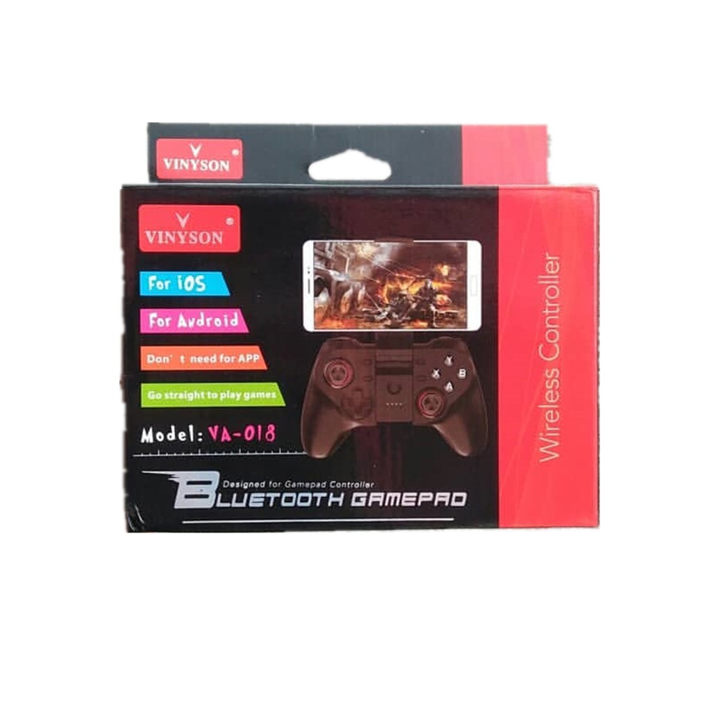 2019 New Vinyson VA018 PUBG Bluetooth Gamepad Controller Shopee Malaysia