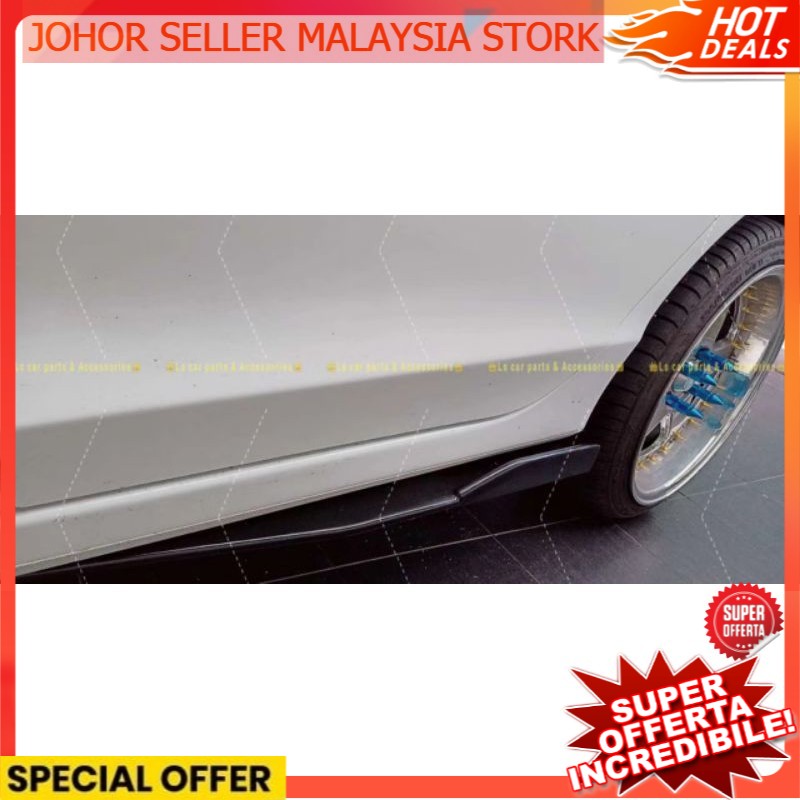 Lip Canard Blade Wrap Rocker Splitter Spoiler Body Kit Side Skirt ...