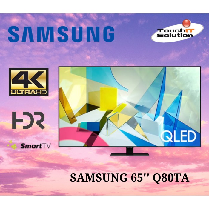 Samsung 65 Inch Q80T QLED 4K UHD HDR Smart TV SAM-QA65Q80TA (2020 ...