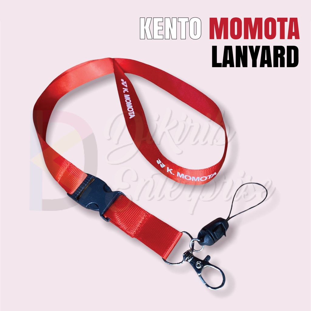 [READYSTOCK] KENTO MOMOTA LANYARD GRAPHIC FOR CARD HOLDER SCHOOL OFFICE ...