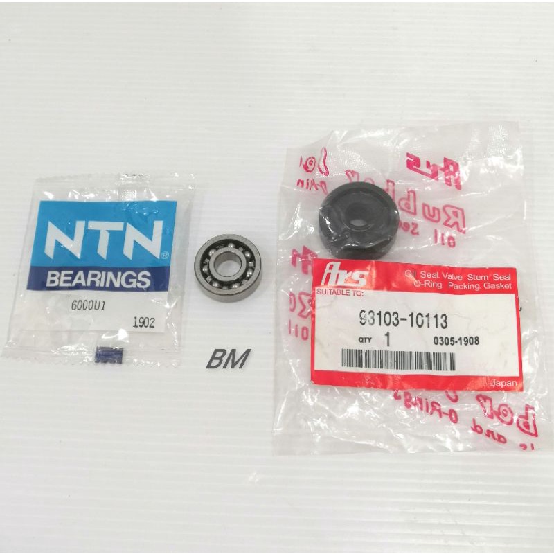 LC135 Y15ZR R25 ARS WATER PUMP OIL SEAL & NTN BEARING (6000) MADE IN