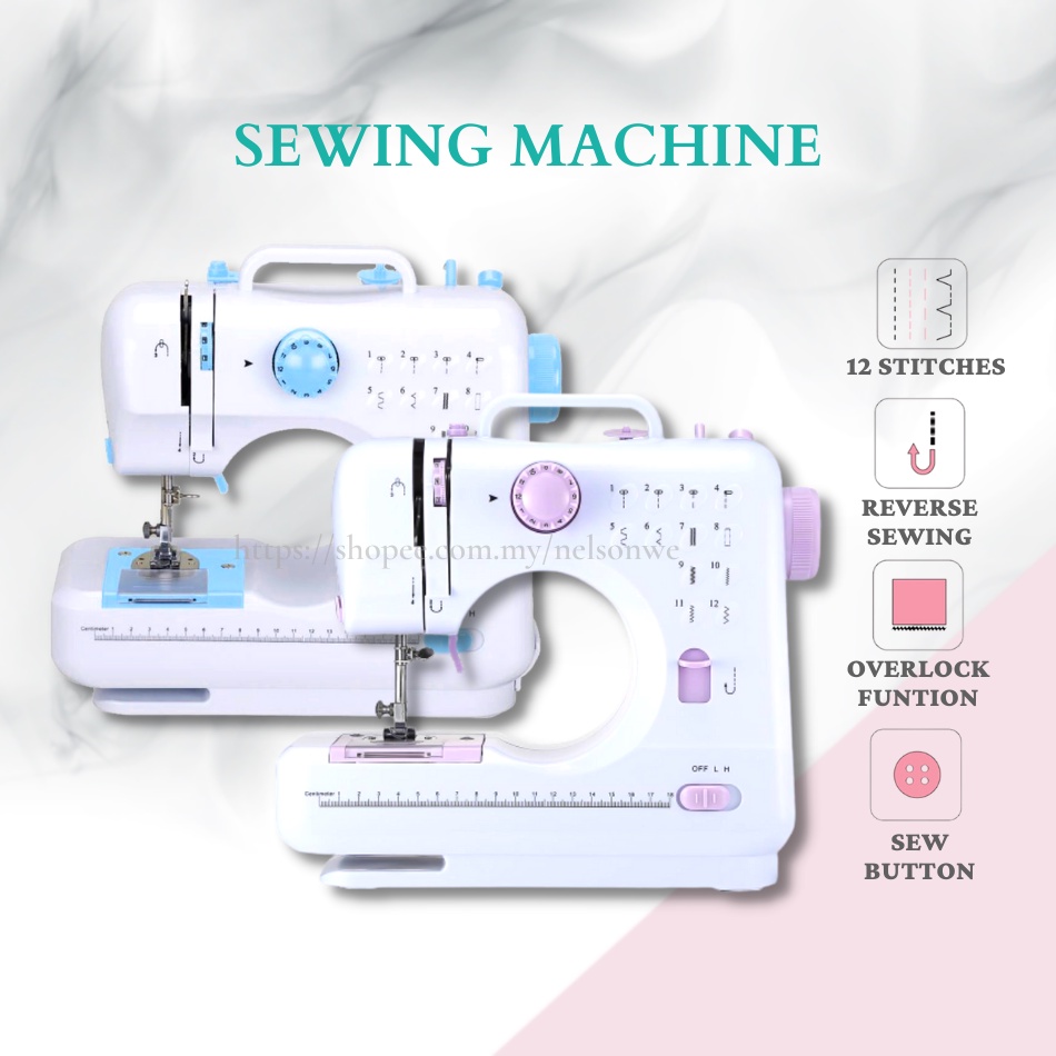 PORTABLE SEWING MACHINE / MESIN JAHIT / FHSM 505A PRO UPGRADED 12