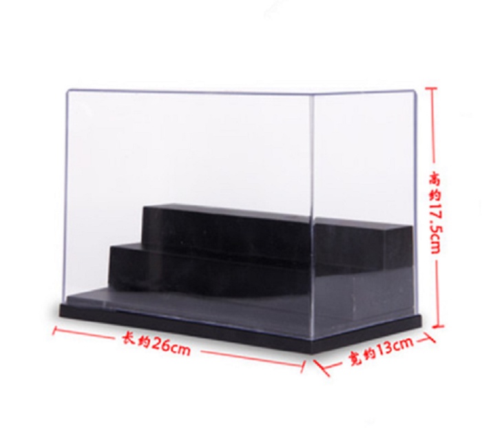 3 Layer Acrylic Display Case Box 26*13*17cm Dustproof Action Figure ...