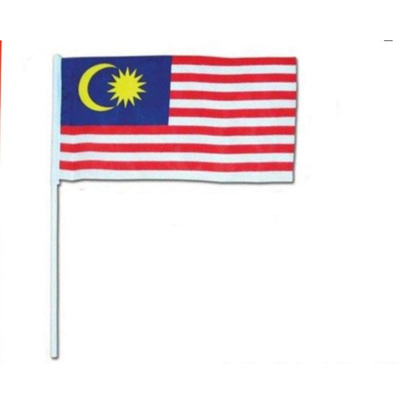 Jalur Gemilang Malaysia Hand Flag Bendera Malaysia Bendera Tangan Shopee Malaysia