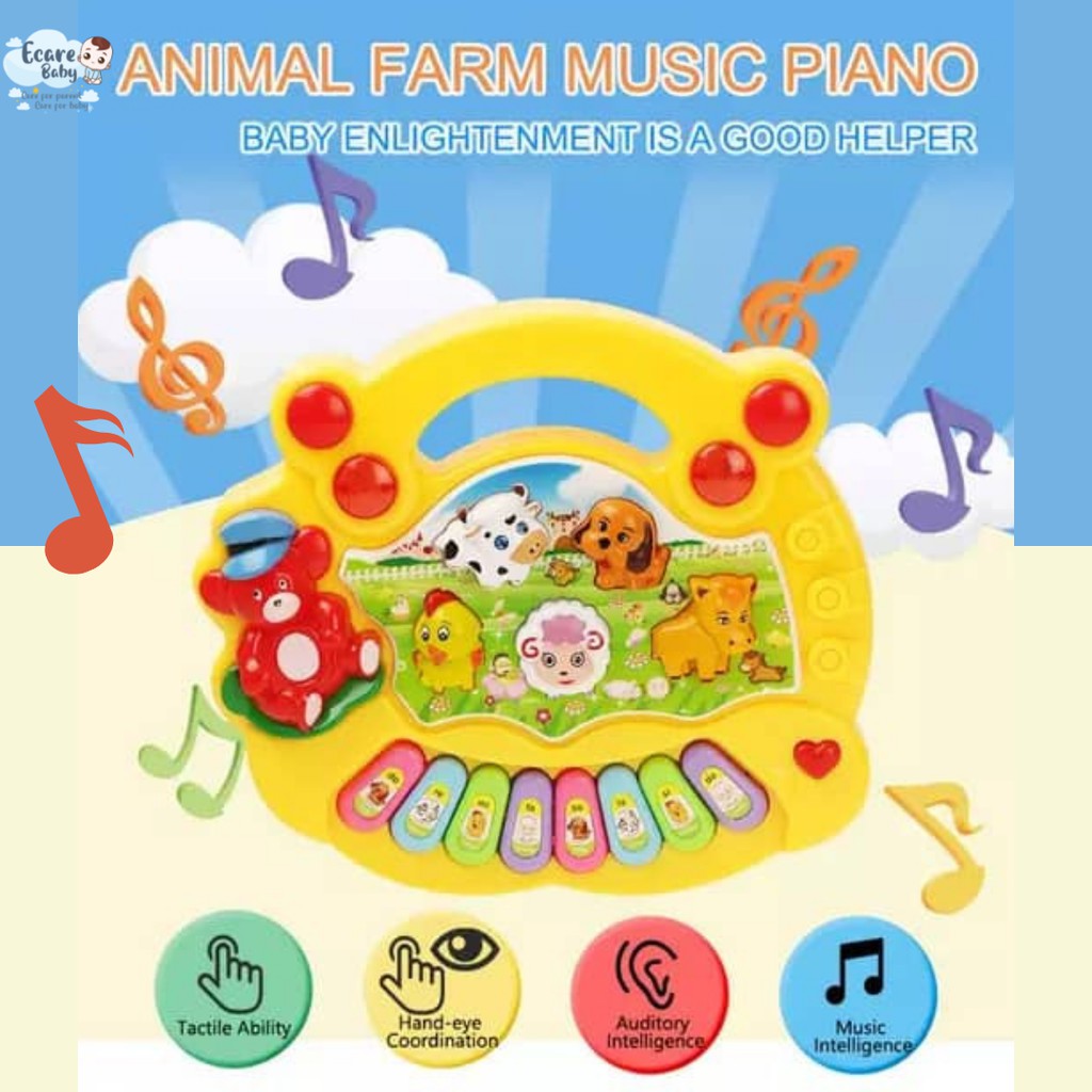 Animal Farm Baby kids Musical Education Music Toy | Shopee Malaysia