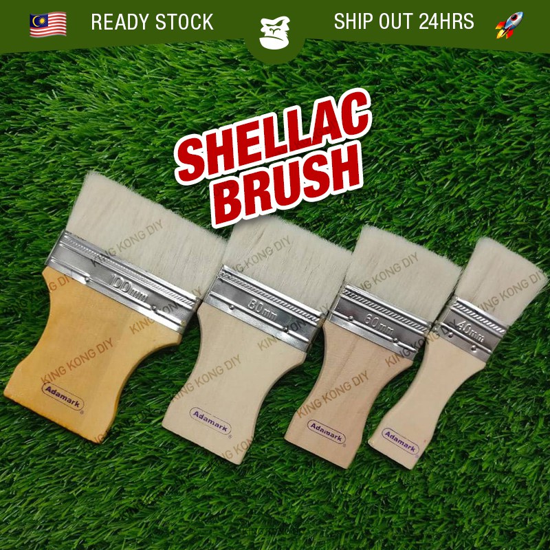 ADAMARK Shellac Brush Berus Syelek Kayu | Shopee Malaysia